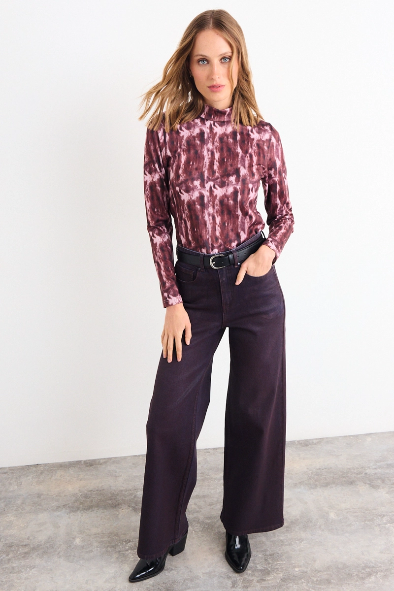 POLERA FANTASIA BURDEO MUJER IO - 5