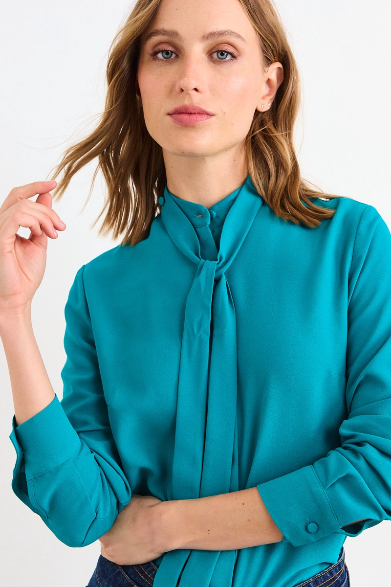 BLUSA LISA CELESTE MUJER IO - 2