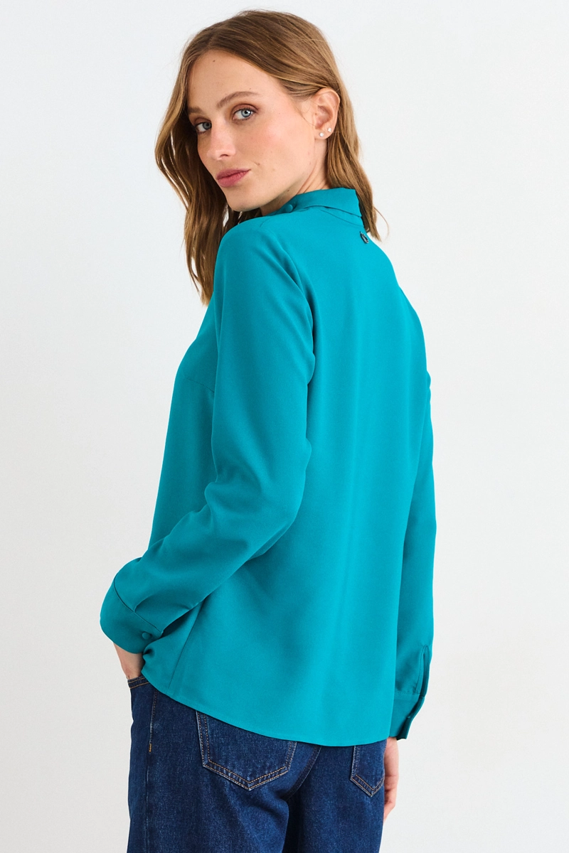 BLUSA LISA CELESTE MUJER IO - 3