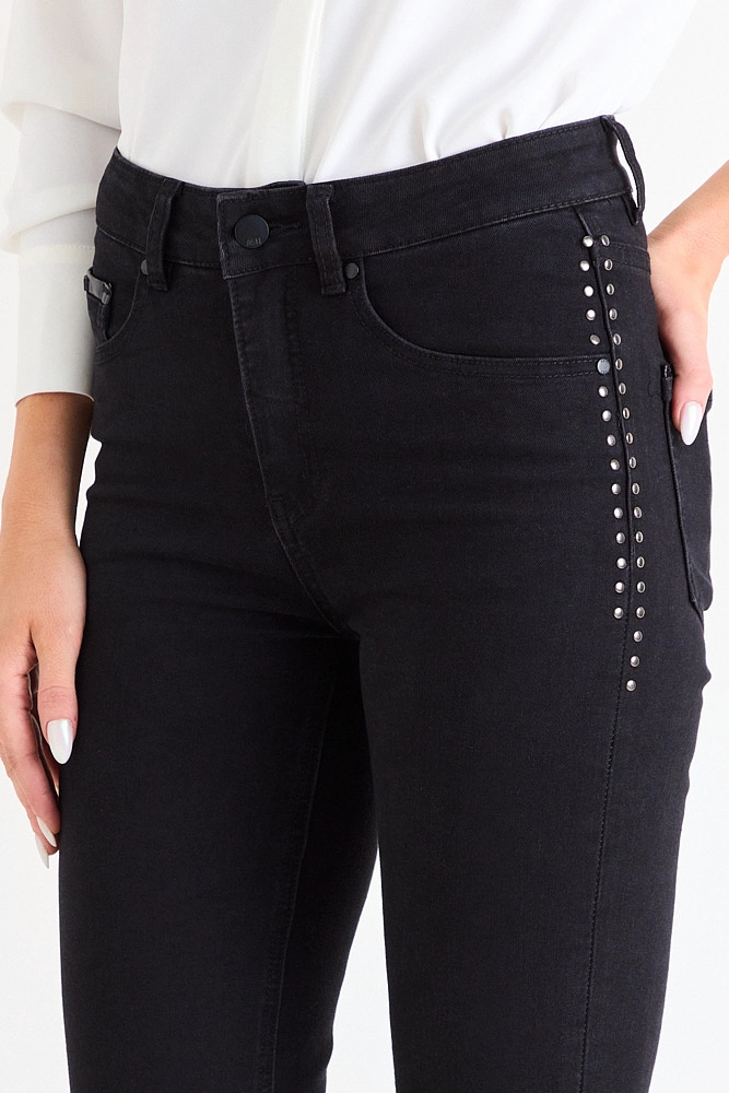 SKINNY JEANS NEGRO MUJER ASH - 2