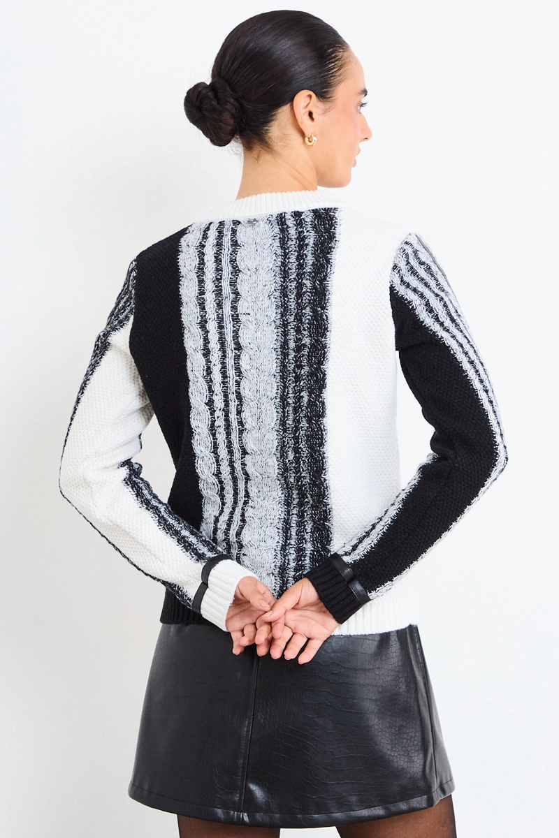 SWEATER FANTASIA NEGRO MUJER IO - 3