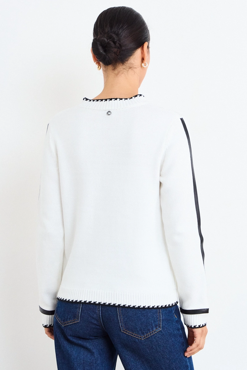 SWEATER FANTASIA CRUDO MUJER IO - 3