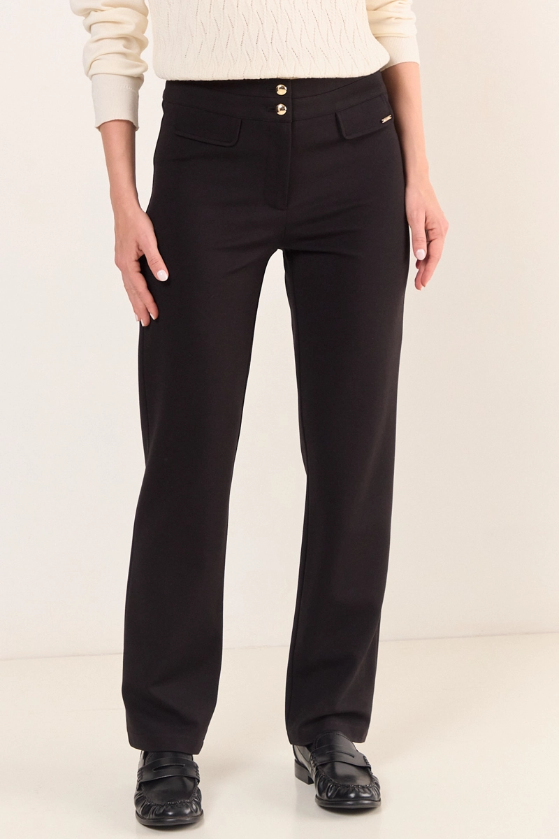 CALZA RECTA NEGRO MUJER MAGRIFFE - 2