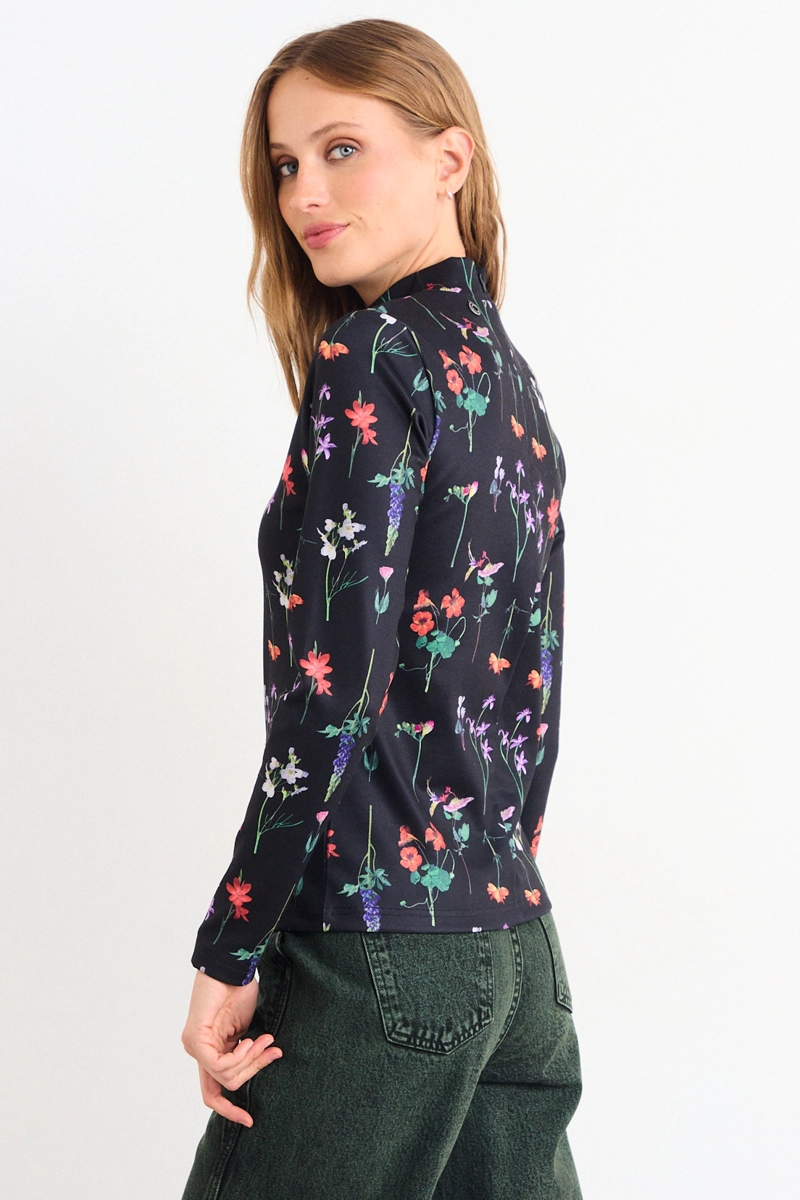 POLERA FANTASIA NEGRO MUJER IO - 3