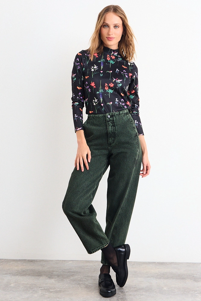 POLERA FANTASIA NEGRO MUJER IO - 5