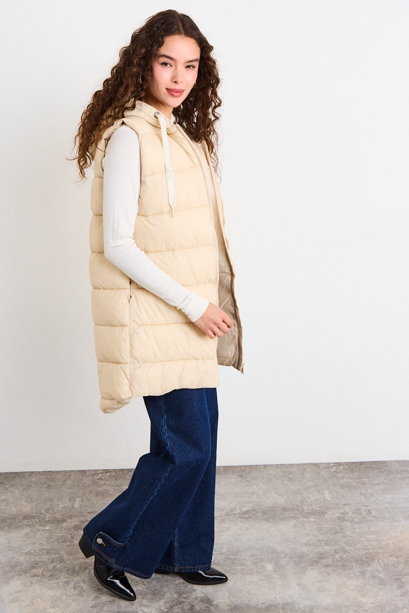 PARKA LISA BEIGE MUJER IO - 5