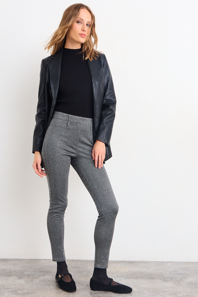 CALZA GRIS MUJER IO - 5