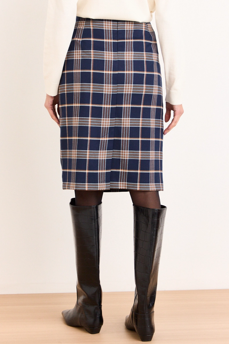 FALDA FANTASIA AZUL MUJER MAGRIFFE - 4