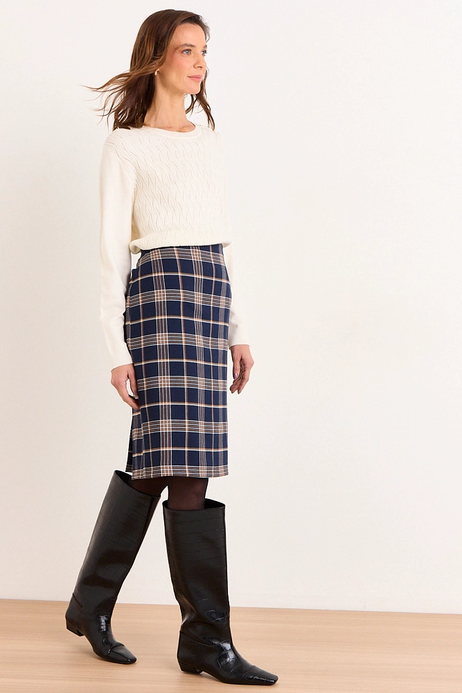 FALDA FANTASIA AZUL MUJER MAGRIFFE - 5