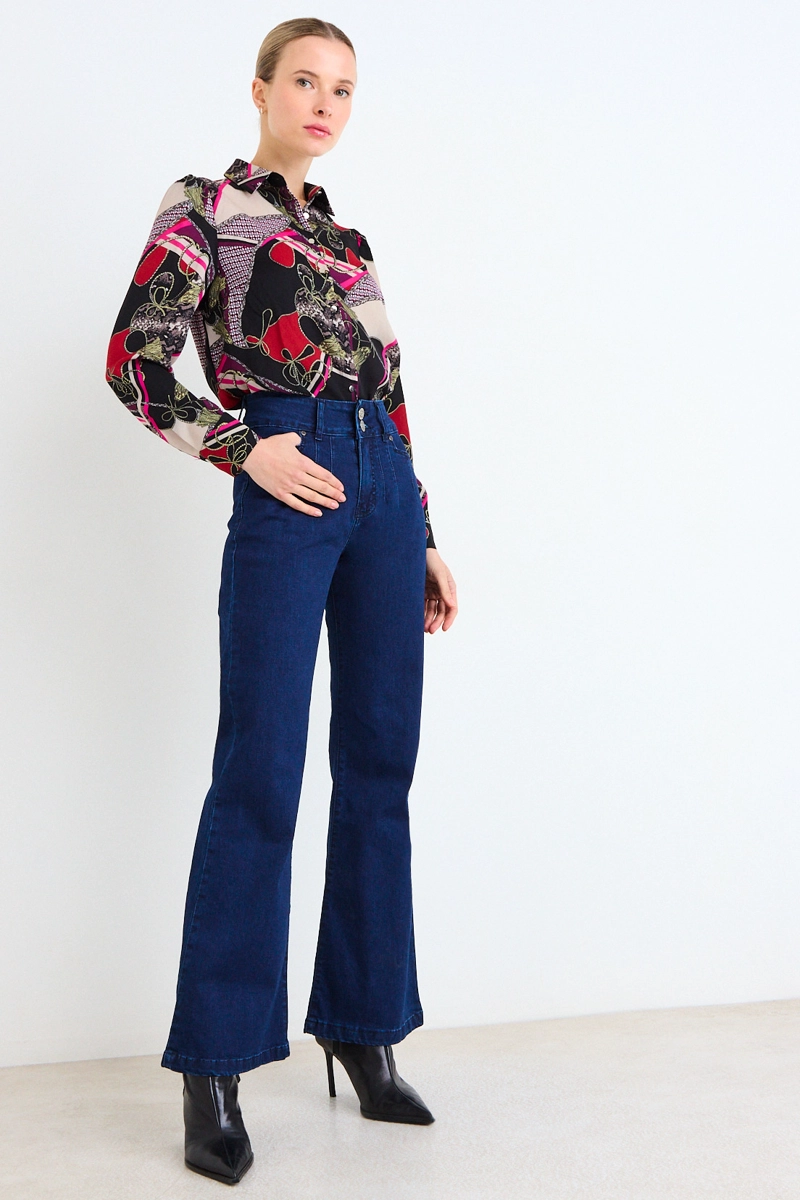 BLUSA FANTASIA NEGRO MUJER ASH - 5
