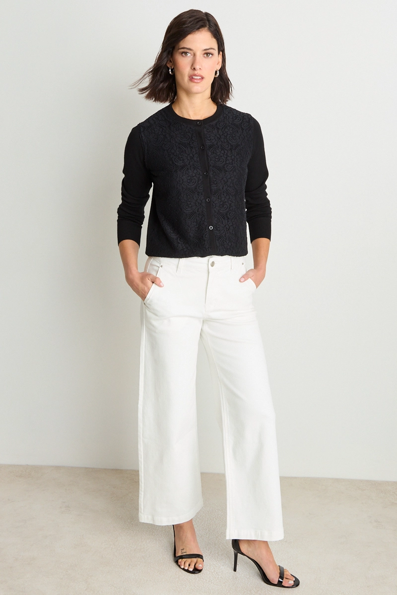 CHALECO LISO NEGRO MUJER ASH - 4