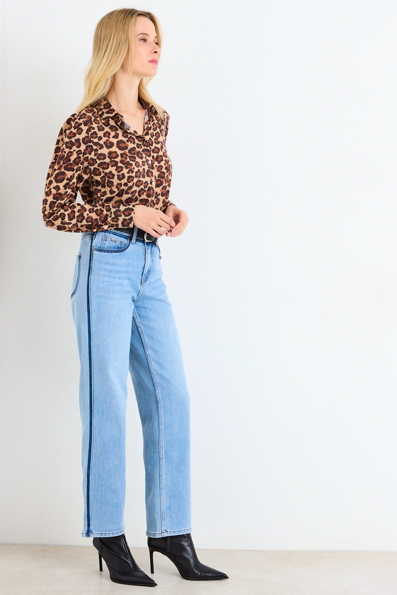 BLUSA FANTASIA CAFE  MUJER ASH - 4