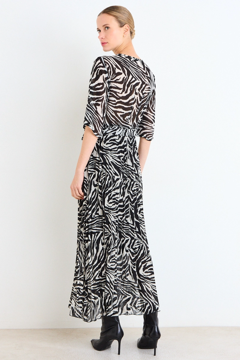 VESTIDO FANTASIA LARGO NEGRO MUJER ASH - 3