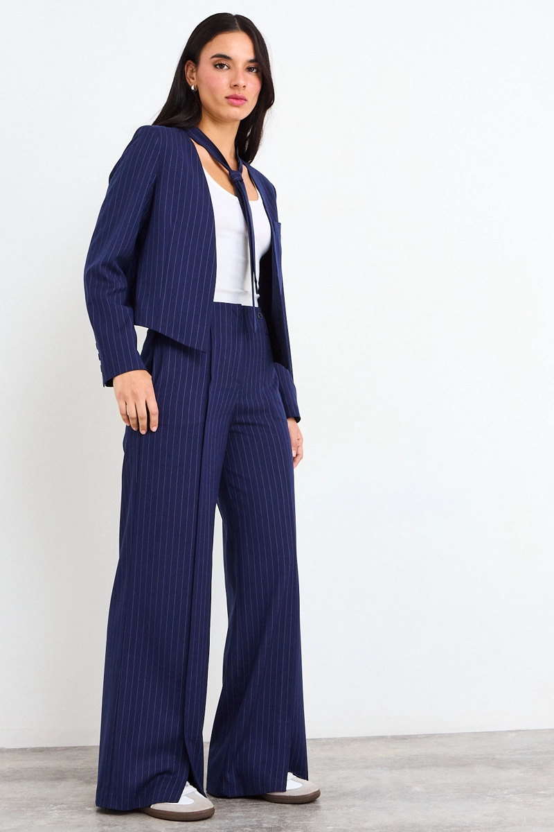 BLAZER FANTASIA AZUL MUJER IO - 4