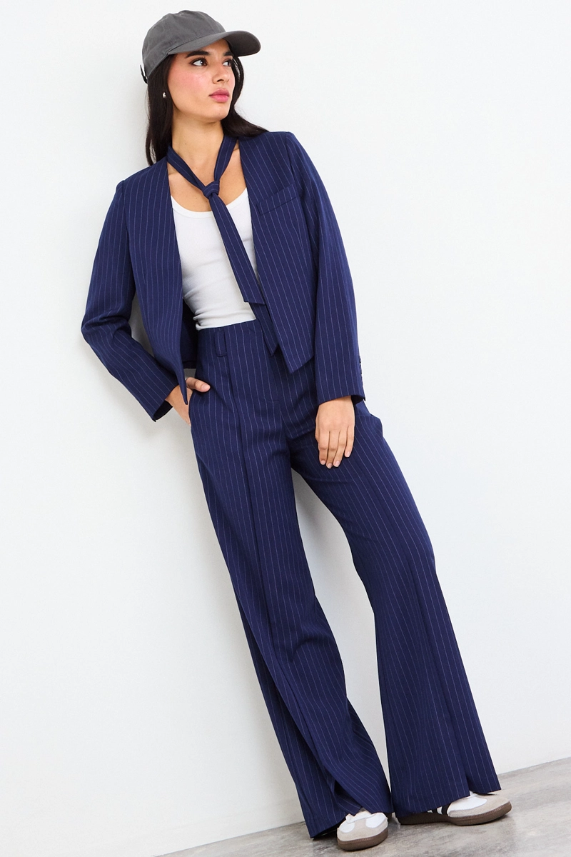 BLAZER FANTASIA AZUL MUJER IO - 5