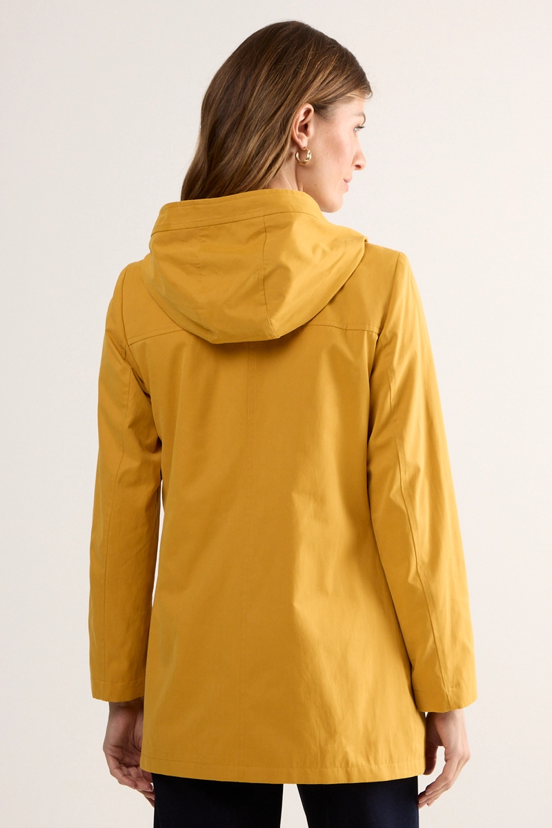 TRENCH AMARILLO MUJER MAGRIFFE - 3