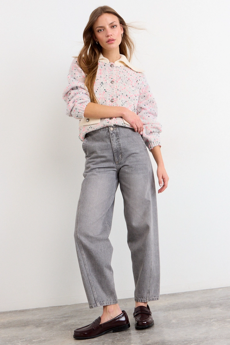 CHALECO LISO CRUDO MUJER IO - 4