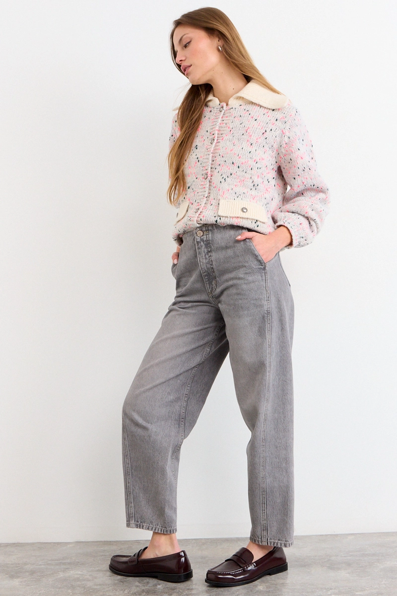 CHALECO LISO CRUDO MUJER IO - 5
