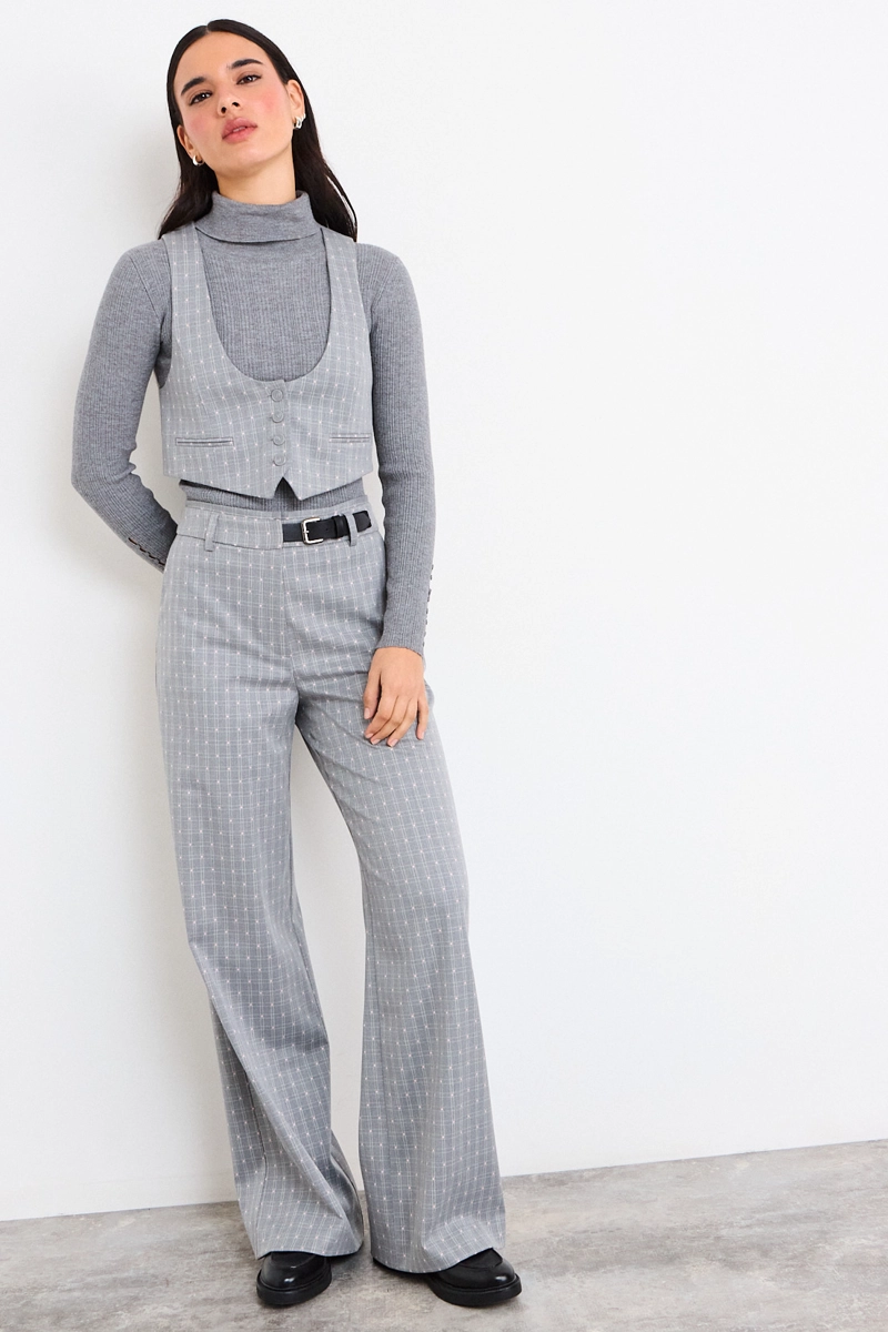 GILET FANTASIA GRIS MUJER IO - 4