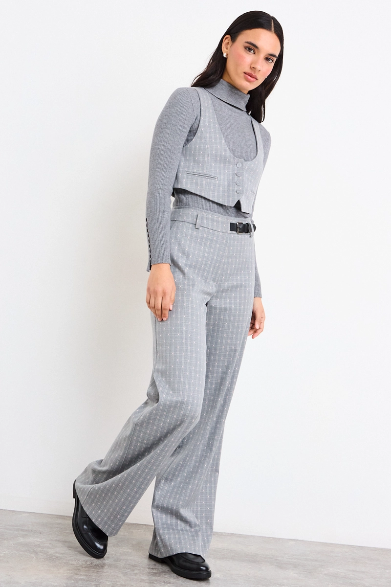 GILET FANTASIA GRIS MUJER IO - 5