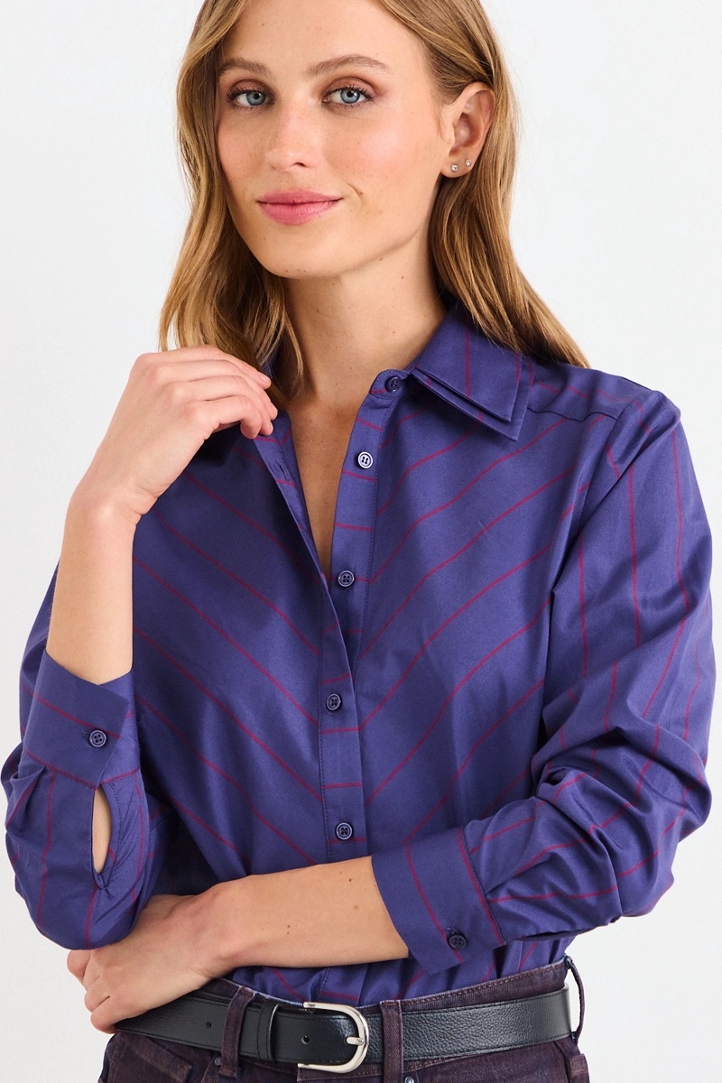 BLUSA FANTASIA AZUL MUJER IO - 1
