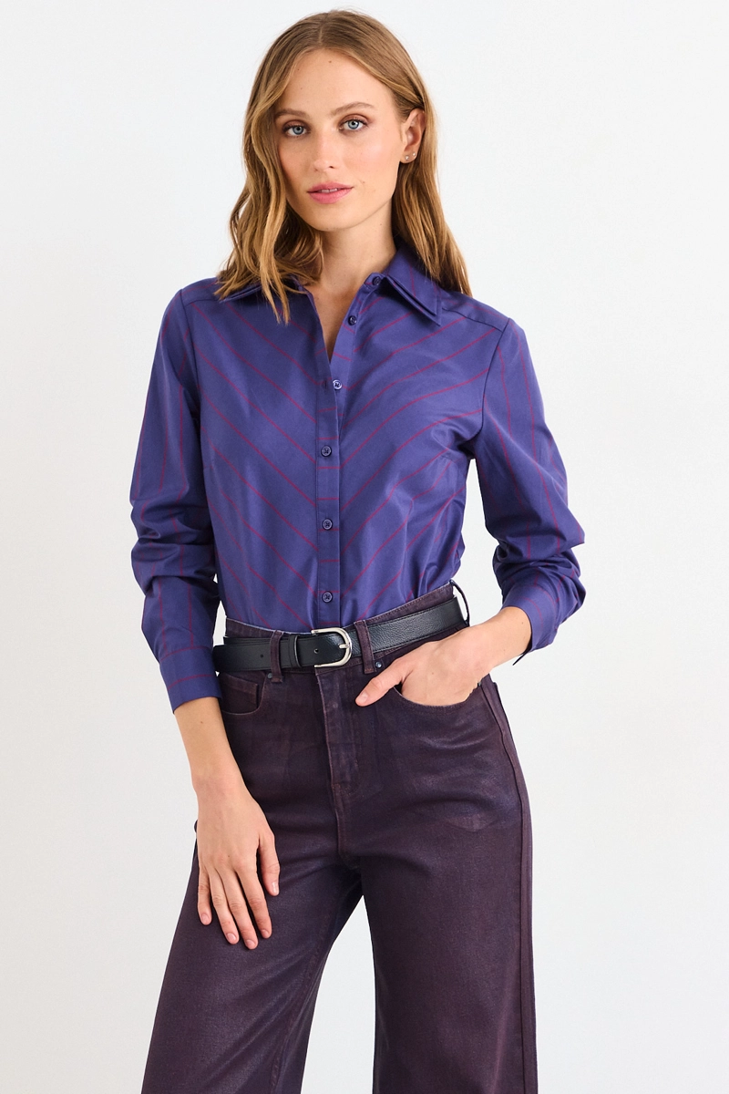 BLUSA FANTASIA AZUL MUJER IO - 2