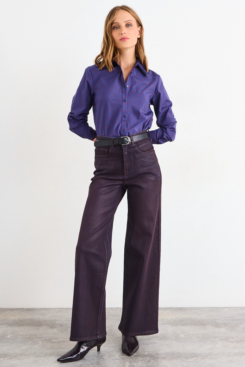 BLUSA FANTASIA AZUL MUJER IO - 5