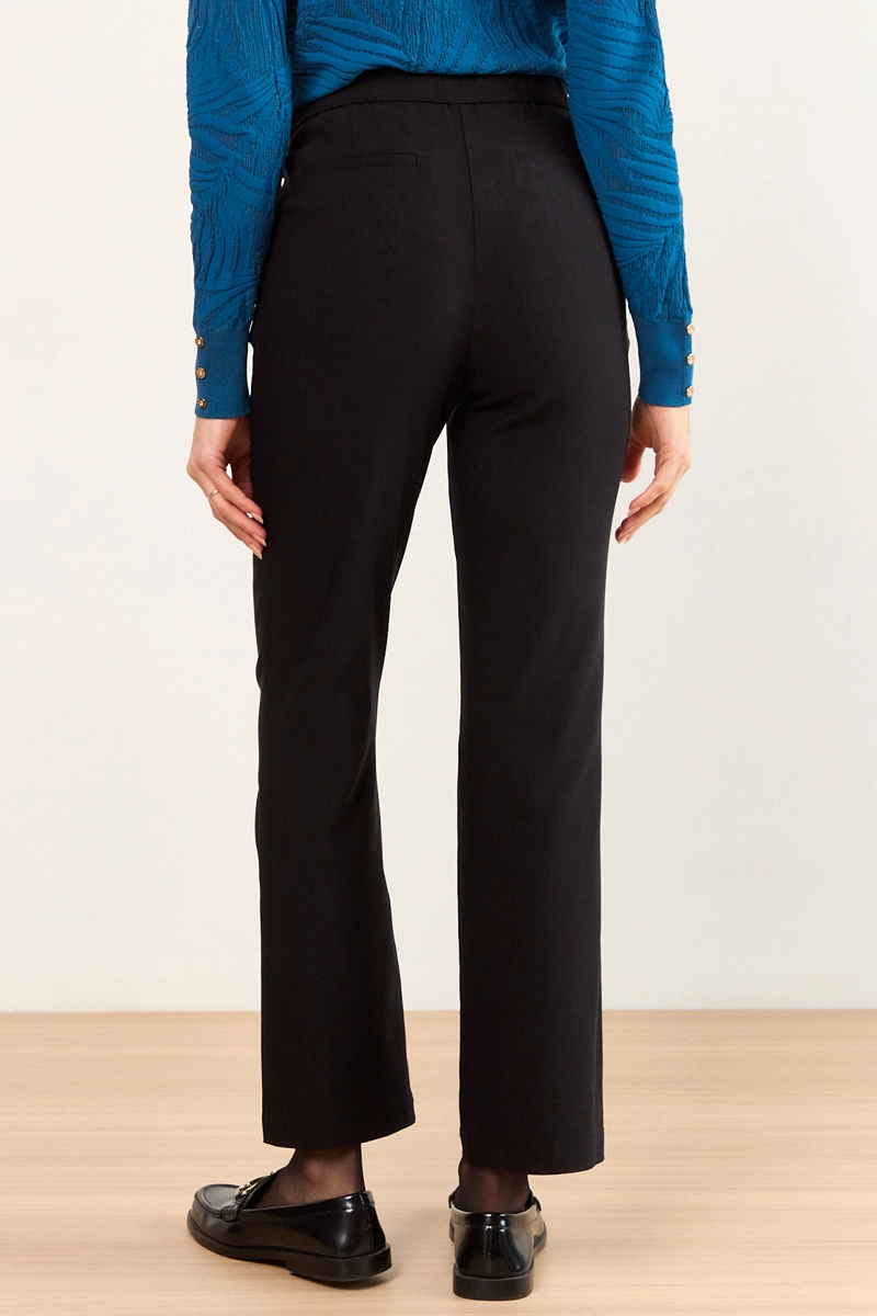 CALZA RECTA NEGRO MUJER MA GRIFFE - 4