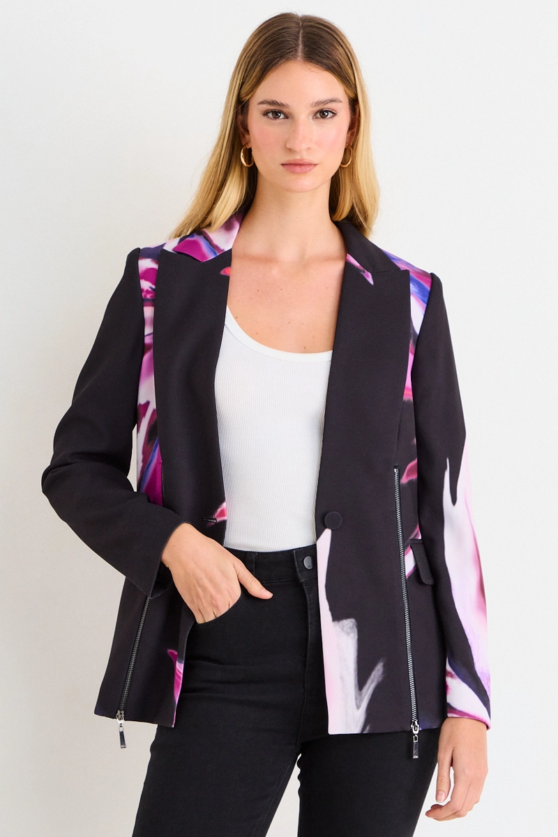 BLAZER FANTASIA NEGRO MUJER ASH - 1