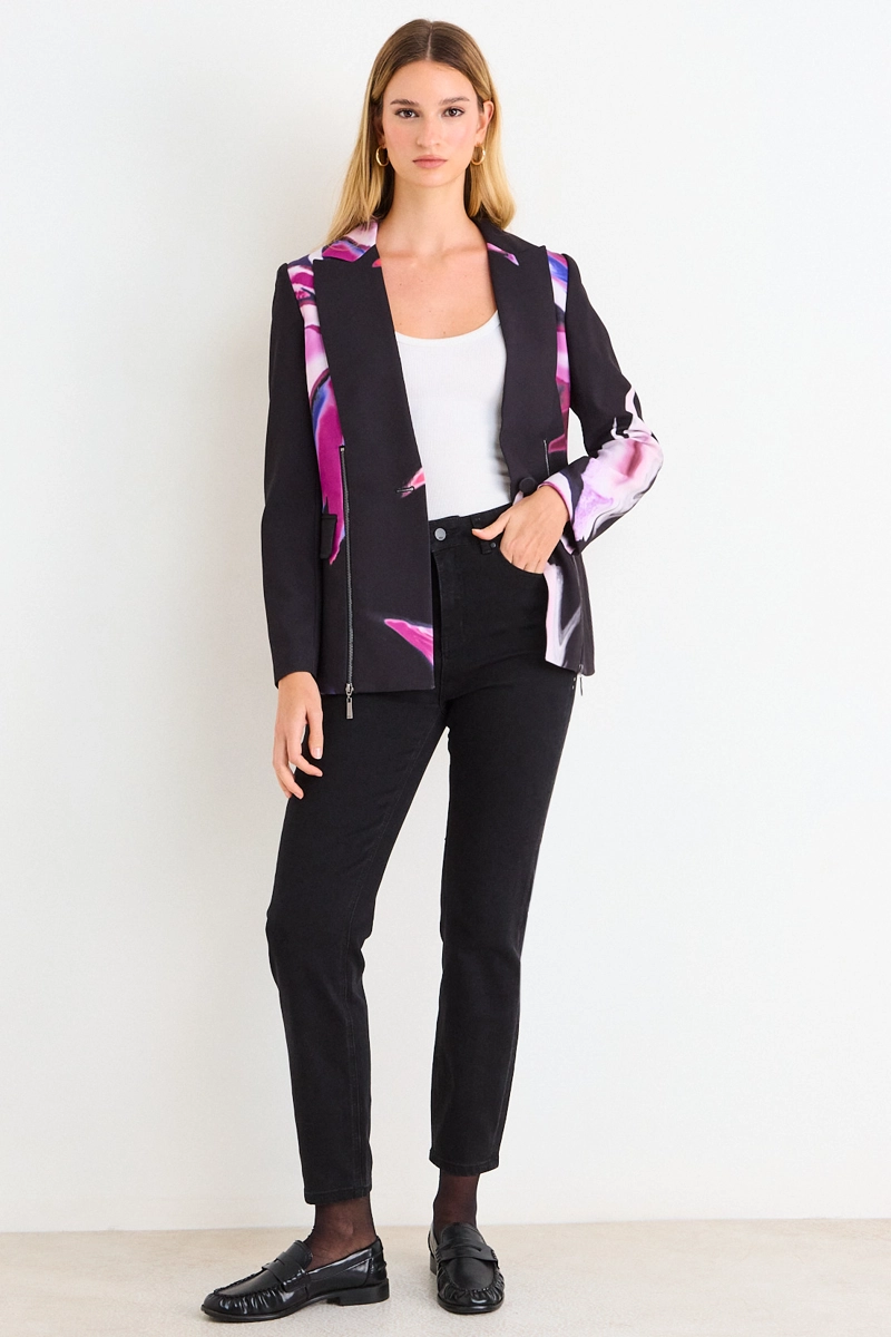 BLAZER FANTASIA NEGRO MUJER ASH - 4