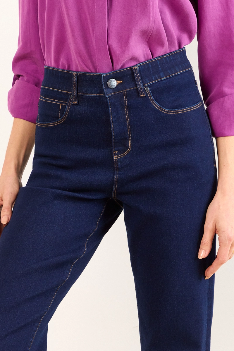 JEANS MALLA RECTO AZUL MUJER MA GRIFFE - 3