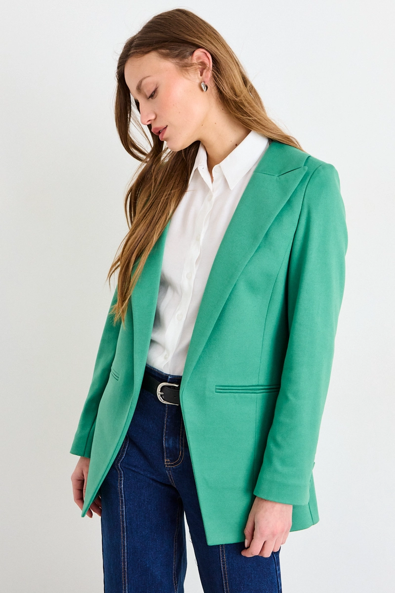 TAPADO LISO VERDE MUJER IO - 1