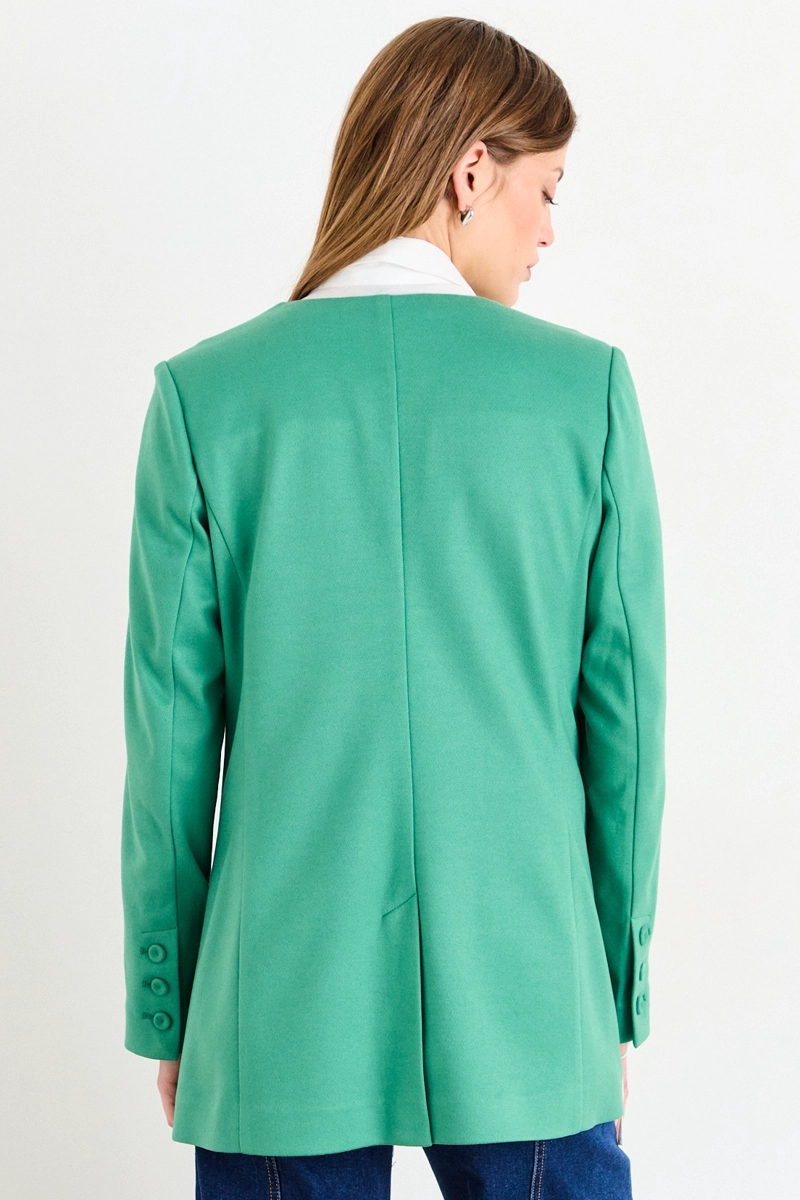 TAPADO LISO VERDE MUJER IO - 3