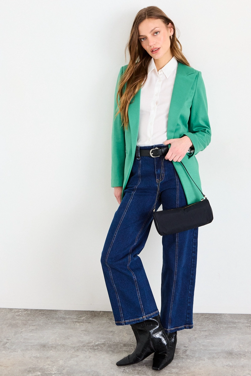 TAPADO LISO VERDE MUJER IO - 4