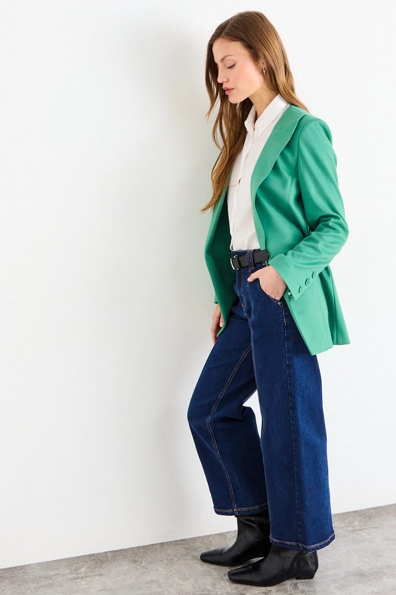 TAPADO LISO VERDE MUJER IO - 5