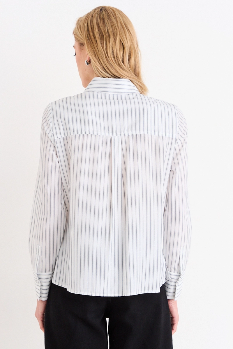 BLUSA CAMISERA CRUDO MUJER ASH - 3