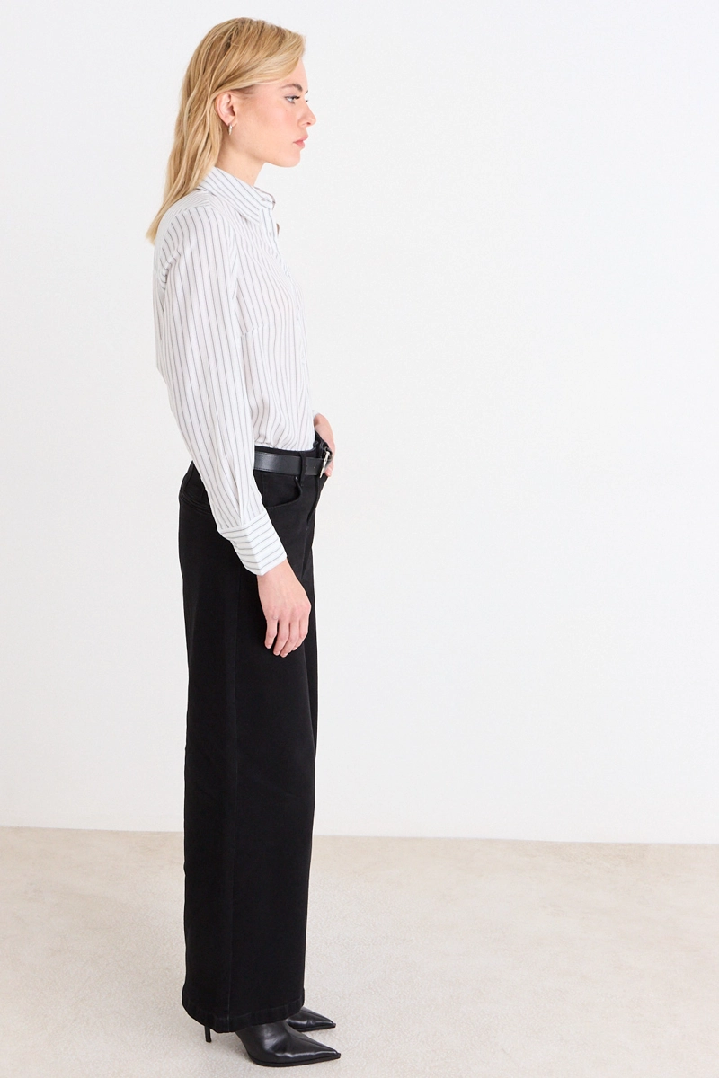 BLUSA CAMISERA CRUDO MUJER ASH - 5