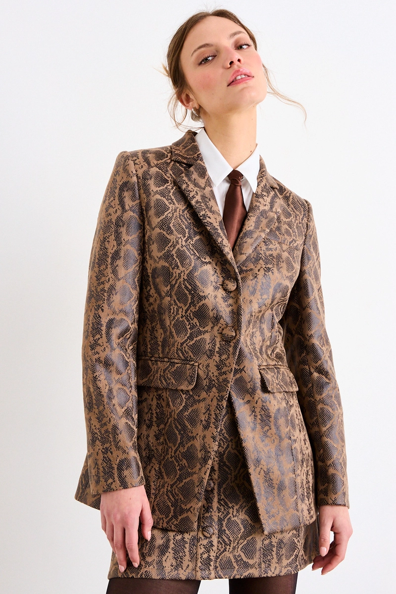 BLAZER FANTASIA CAFE  MUJER IO - 1