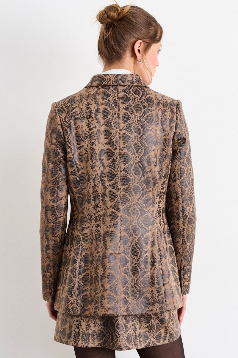 BLAZER FANTASIA CAFE  MUJER IO - 3