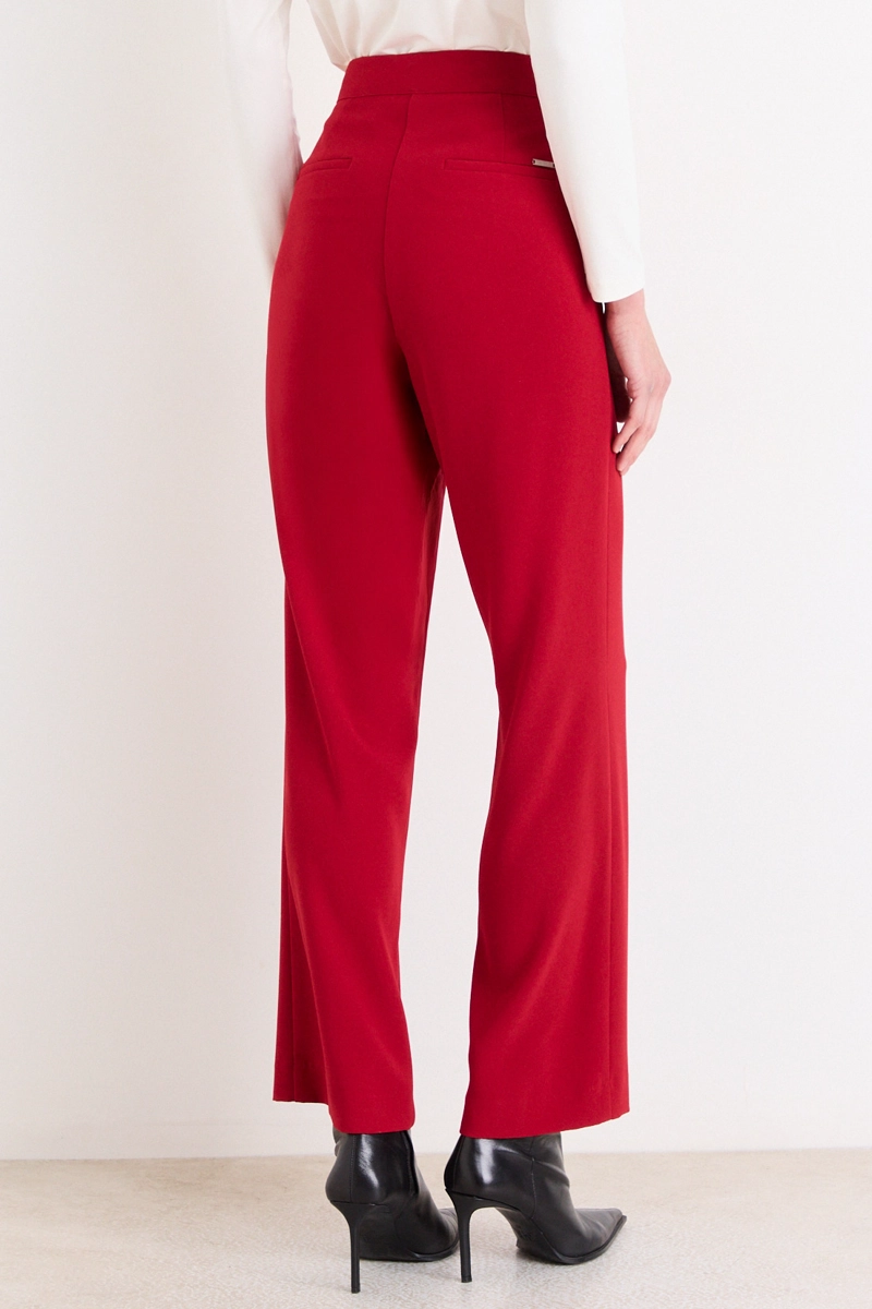 PANTALON RECTO ROJO MUJER ASH - 4