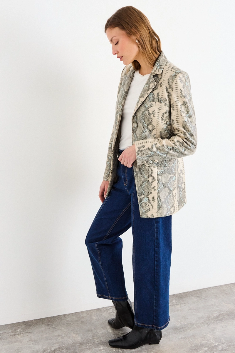 BLAZER FANTASIA CRUDO MUJER IO - 4