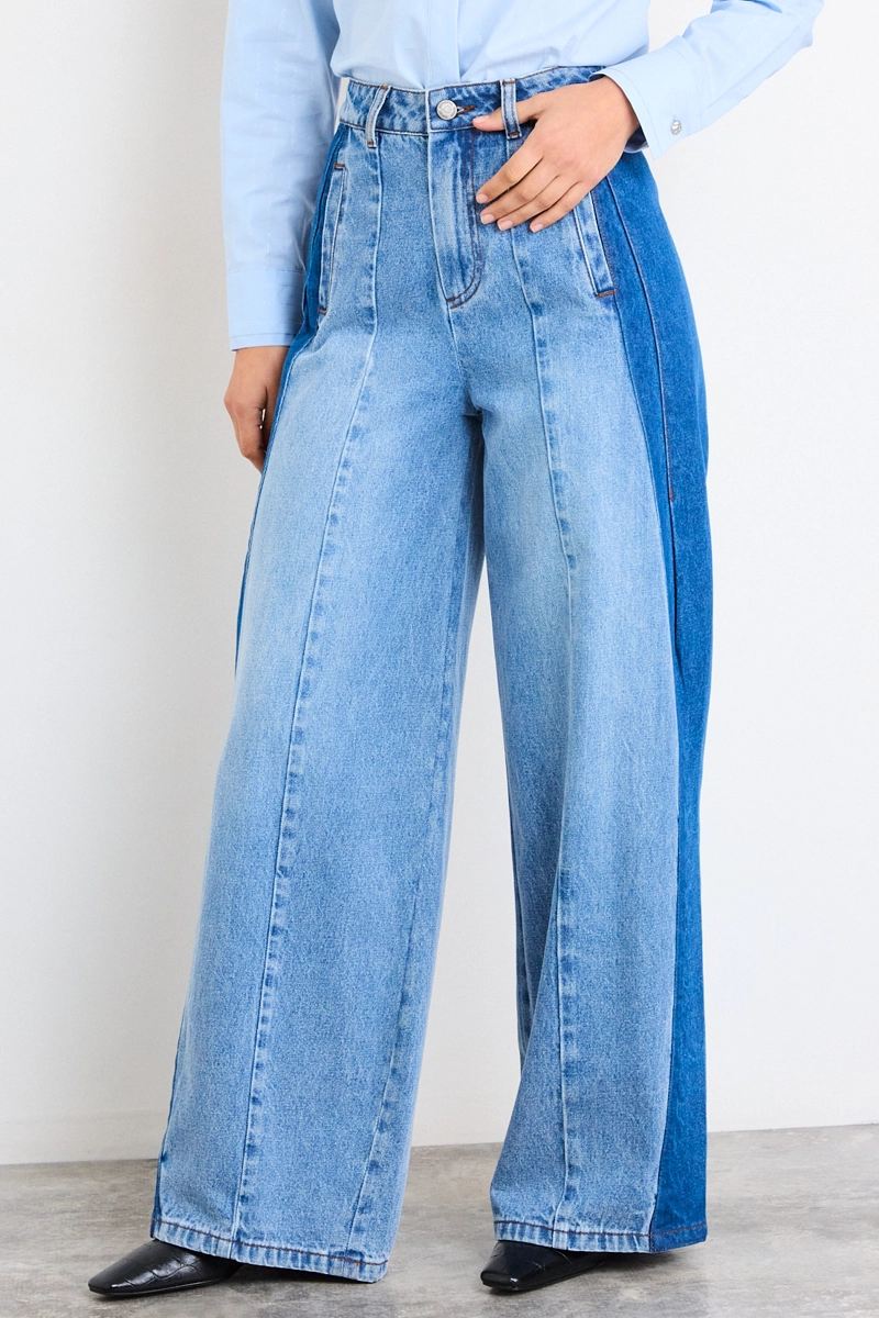 JEANS LISO AZUL MUJER IO - 2