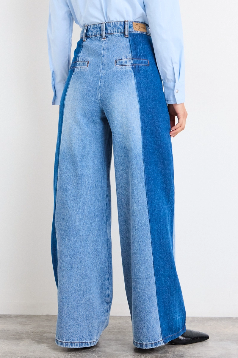 JEANS LISO AZUL MUJER IO - 4