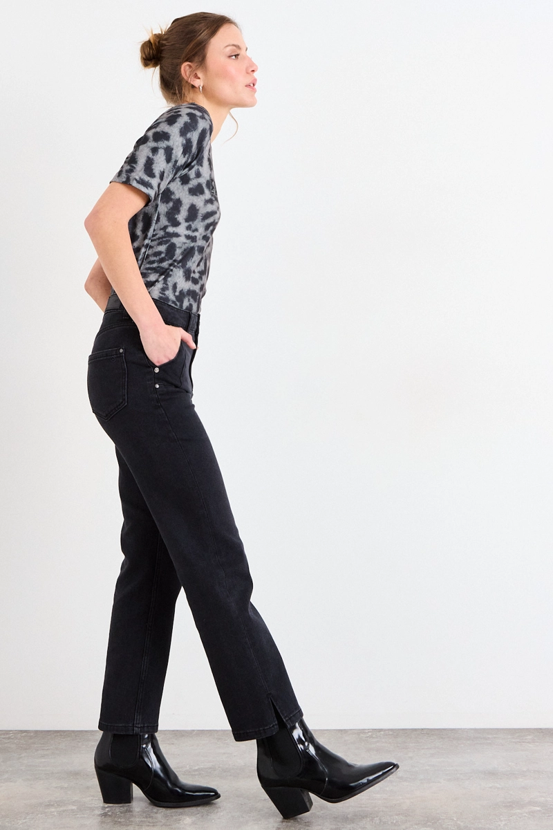 POLERA FANTASIA GRIS MUJER IO - 4