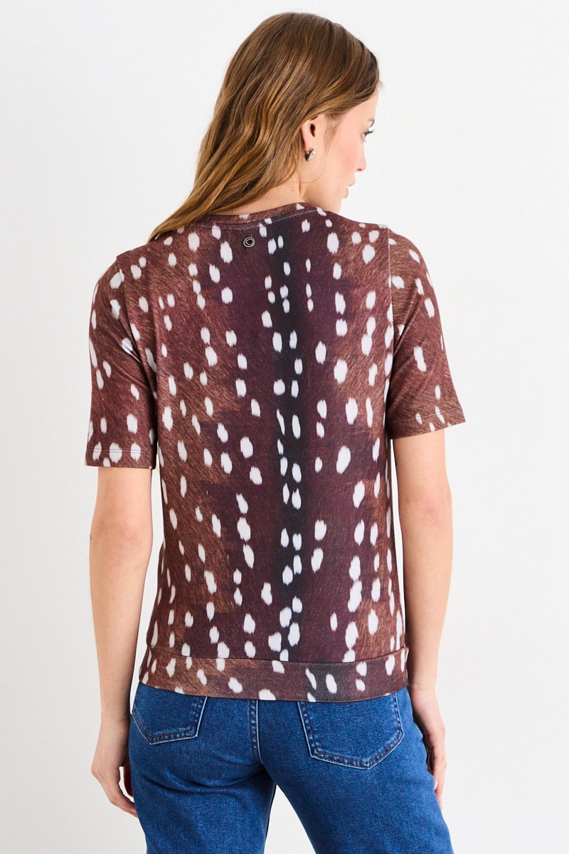 POLERA FANTASIA CAFE  MUJER IO - 3