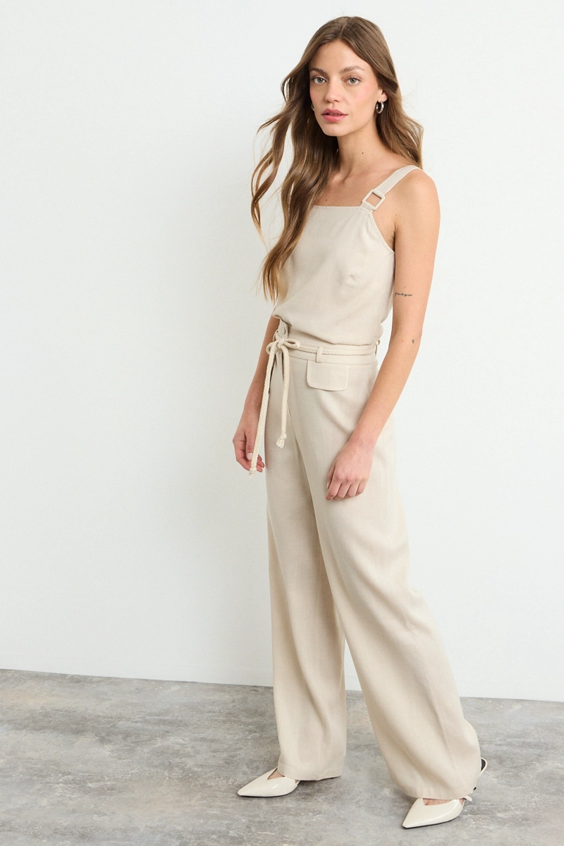 BLUSA LISA BEIGE MUJER IO - 5
