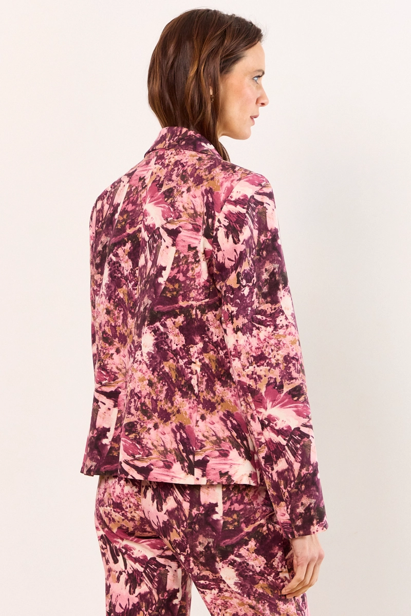 BLAZER FANTASIA CLASICO ROSADO MUJER MA GRIFFE - 3
