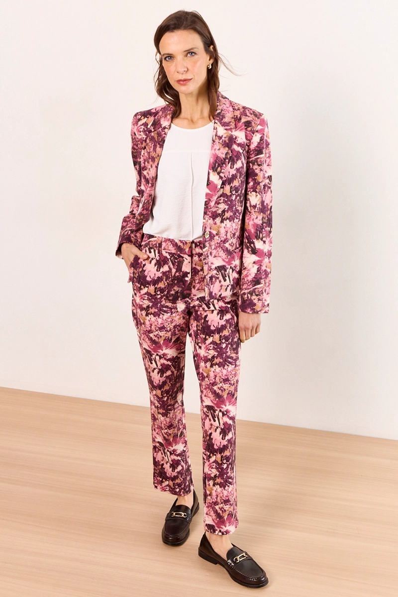 BLAZER FANTASIA CLASICO ROSADO MUJER MA GRIFFE - 5
