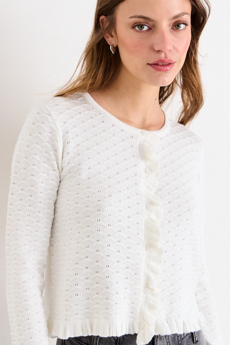 CHALECO LISO CRUDO MUJER IO - 1