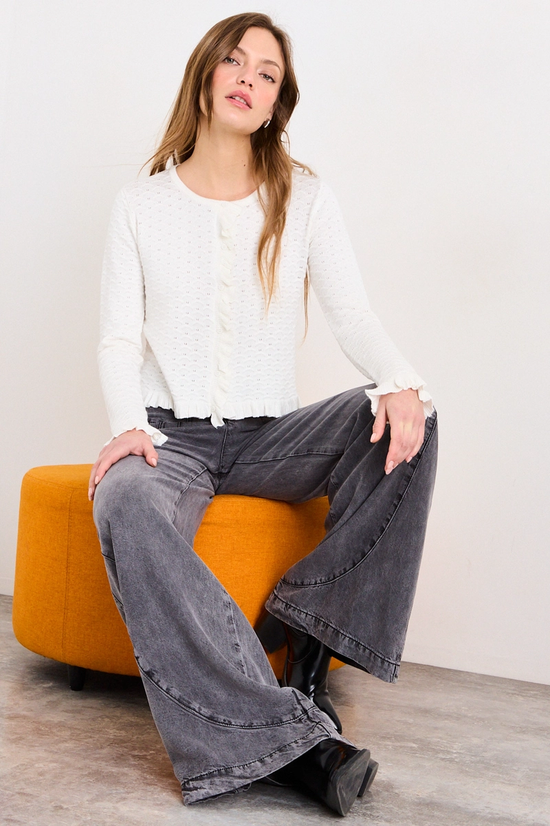 CHALECO LISO CRUDO MUJER IO - 4